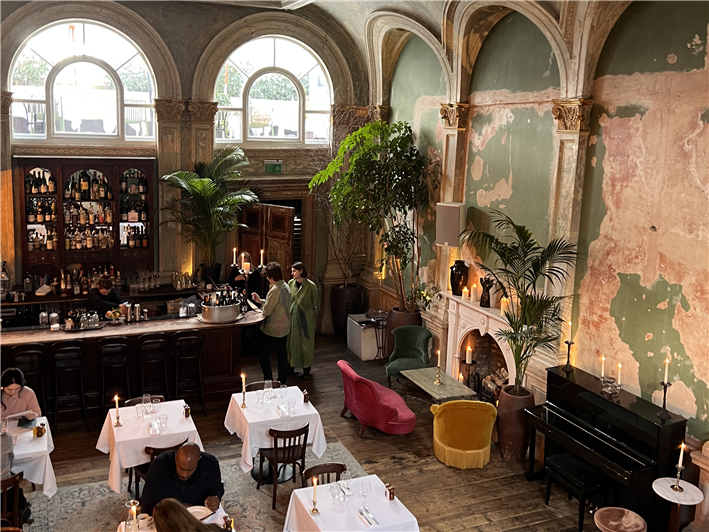 Review Of British Restaurant Sessions Arts Club In Clerkenwell By Andy